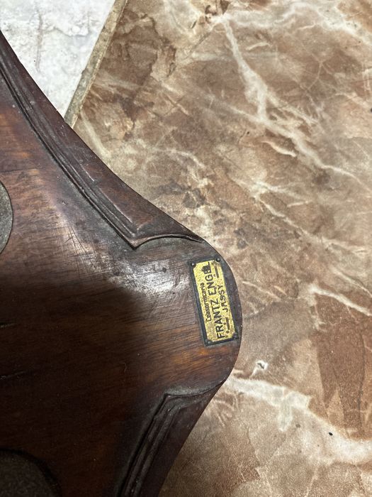 Ceas de perete vechi german Kienzle mecanic lemn masiv 1900 1920