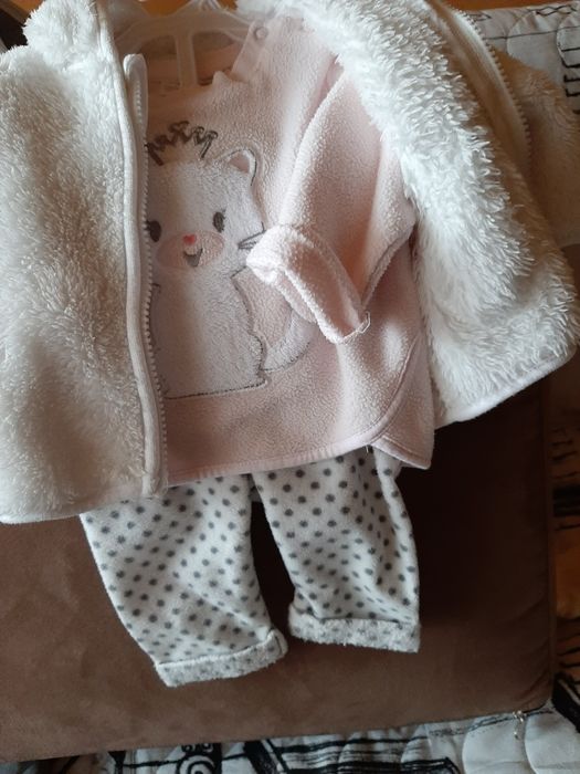 Сет бебешки дрешки и бодита 0-3м.