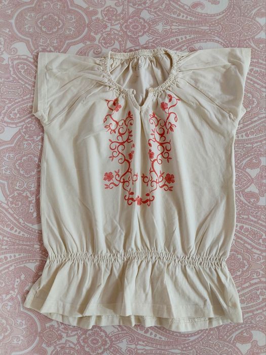 Set fusta și bluză tip ie, fata 10-12 ani