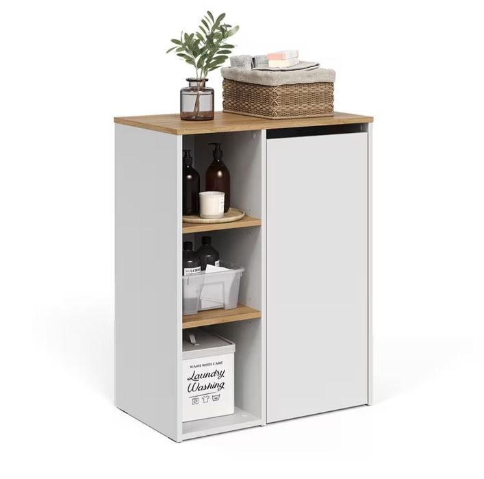 Шкаф с кош за пране 10800