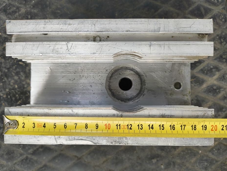 Radiator H aluminiu și dioda D355R