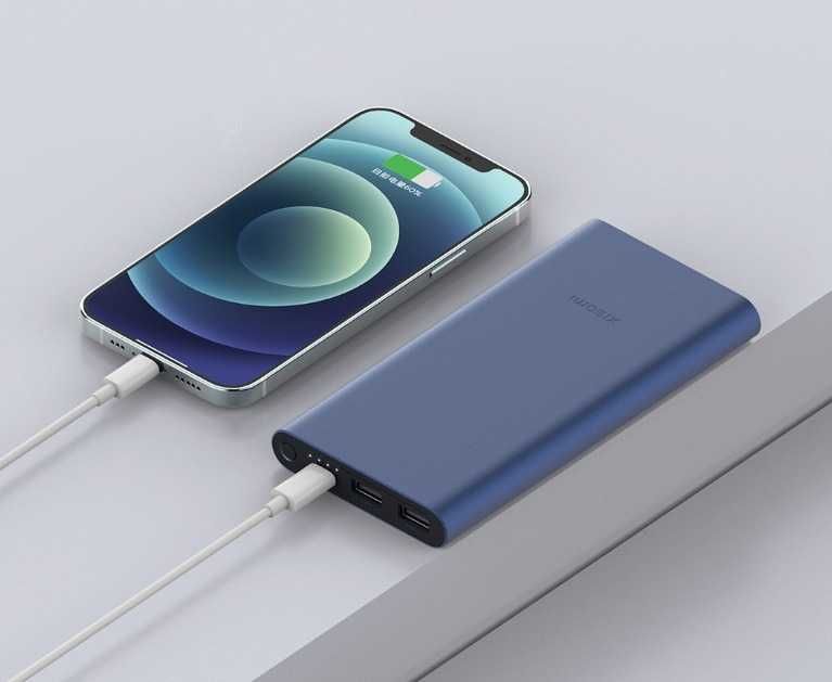 Mi Power Bank 3 Внешний аккумулятор Xiaomi (10000 mAh, 22,5W синий)
