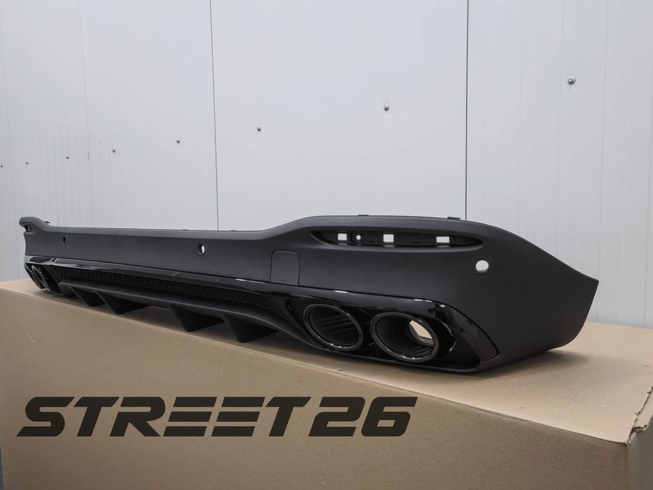 Difuzor Bara Spate GLE53 AMG Mercedes GLE W167 V167 SUV (2019-2025) Full Black