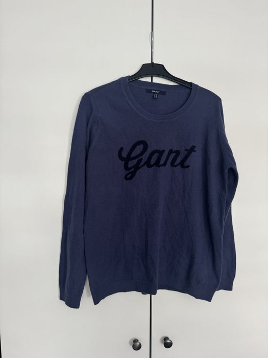 Pulover Gant bleumarin din lana marimea xl
