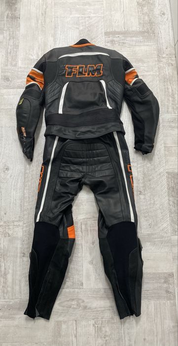 Costum piele moto FLM