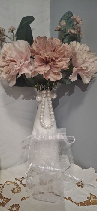 Браслет и серьги жемчуг.