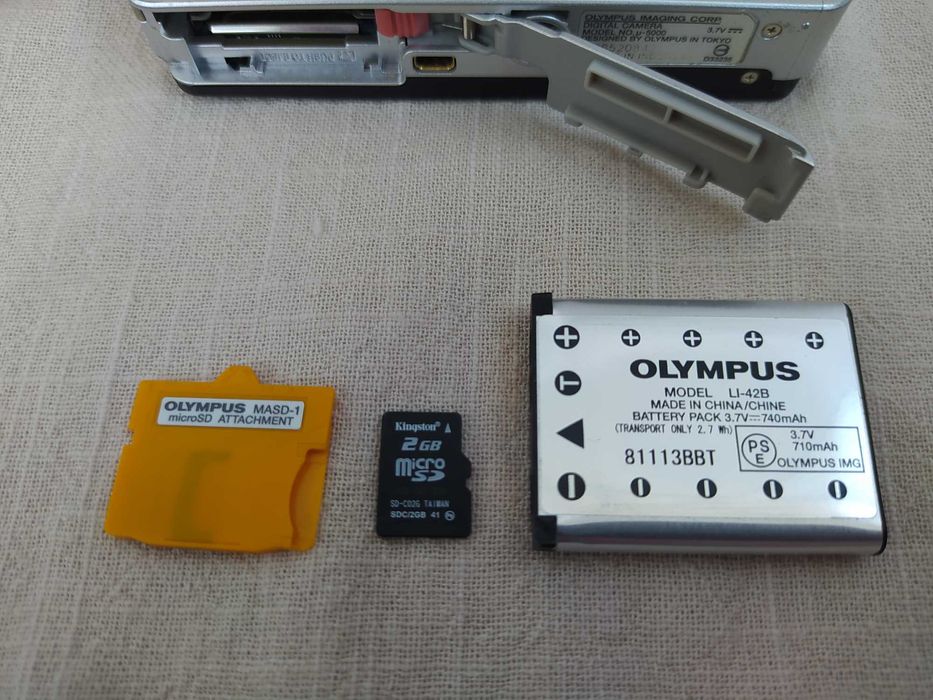 Фотоапарат Olympus MJU-5000 (Midnight Black) – пълен комплект