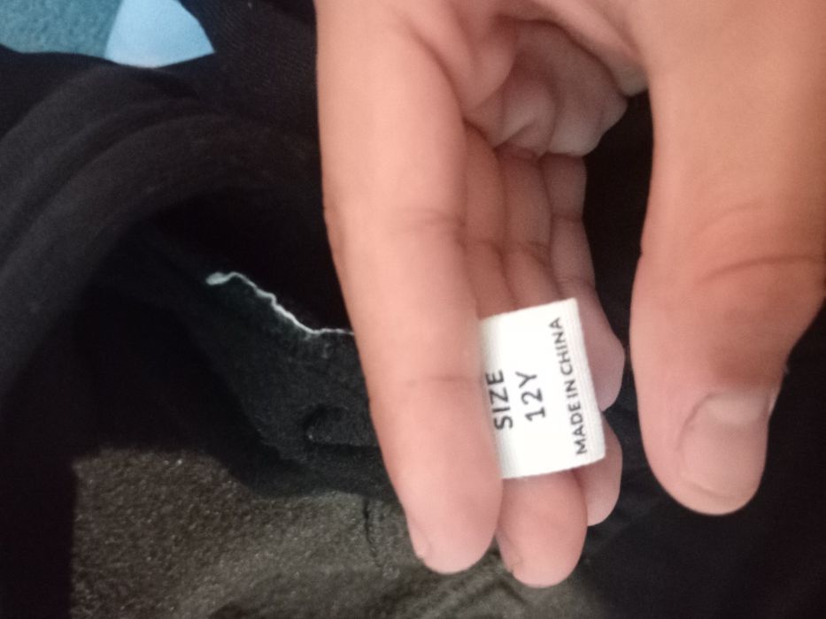 Hanorac negru stmt