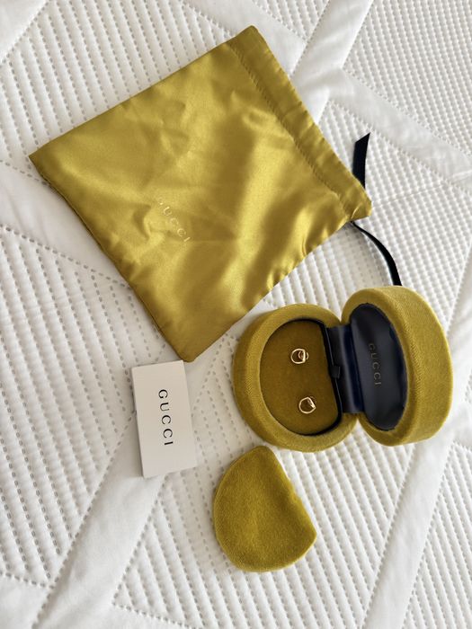 Золотые серьги Gucci