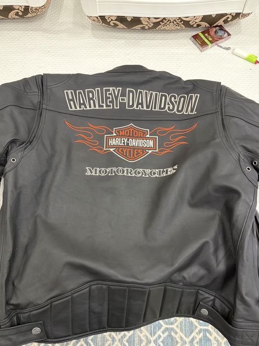 Кожанная куртка Harley Davidson
