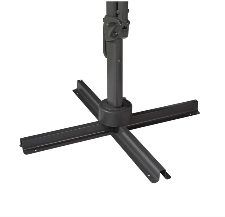 Umbrela aluminiu "Ronda", 400 cm, gri