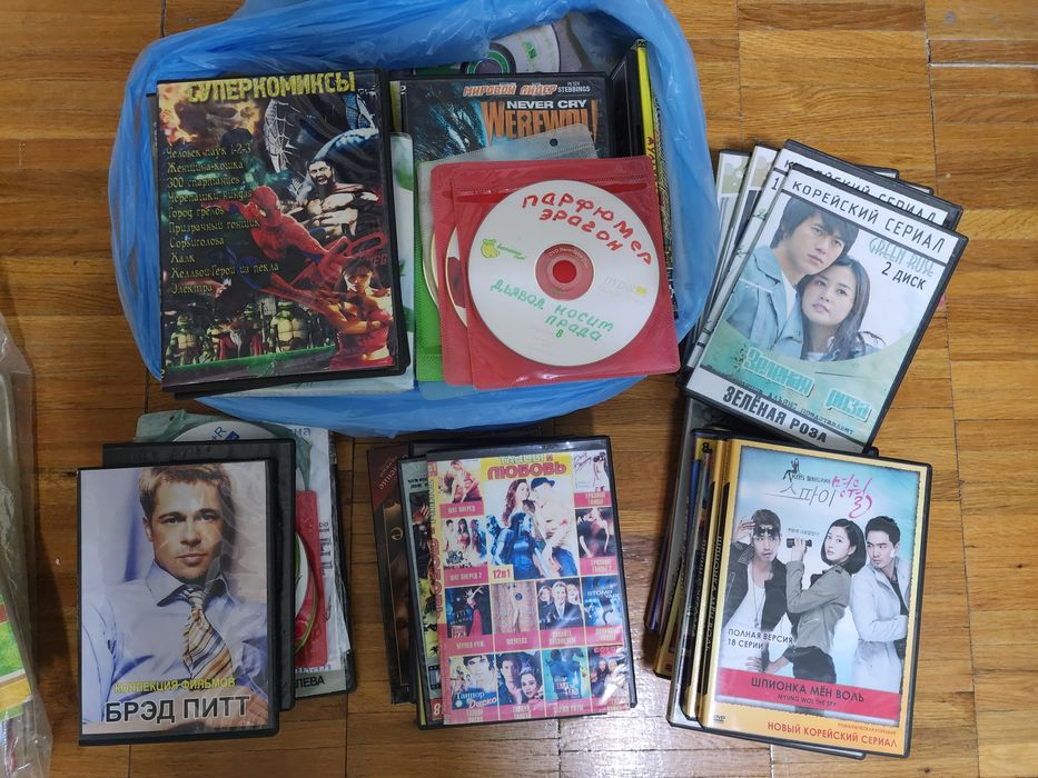 DVD диски в хорошем состоянии