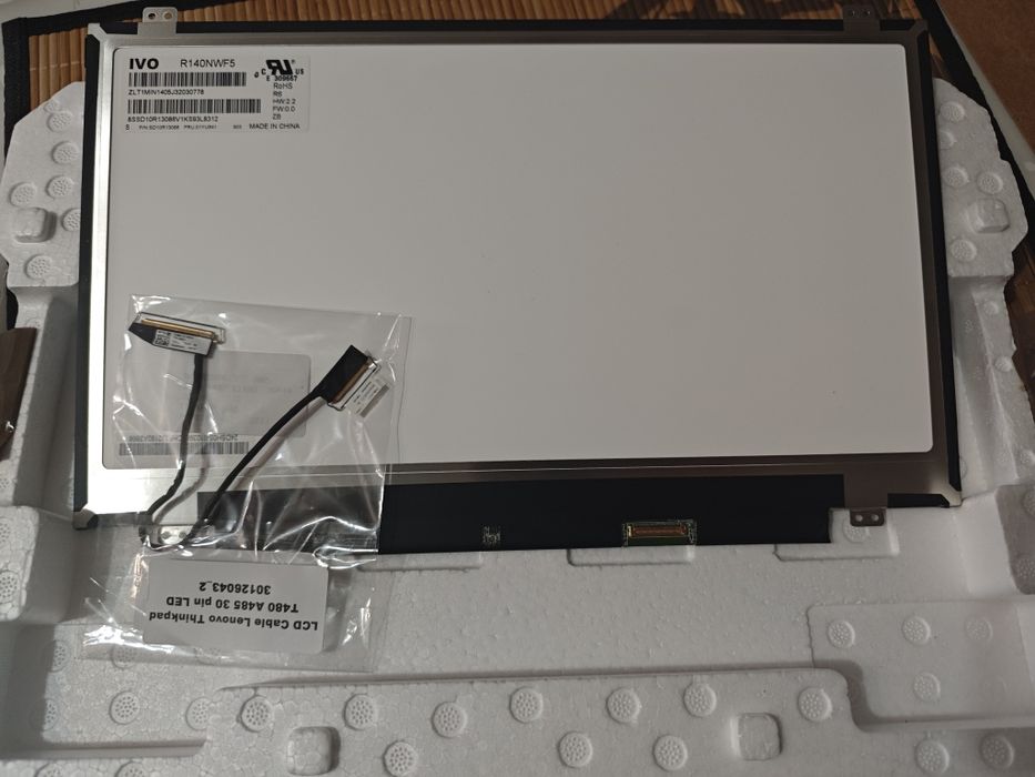 Lenovo Thinkpad T480  Touchscreen Дисплей 

R140NWF5