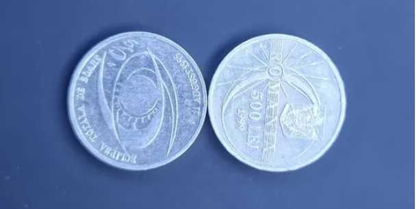 set bancnota 2000 eclipsa  + moneda eclipsa - suport, plic bnr, serie