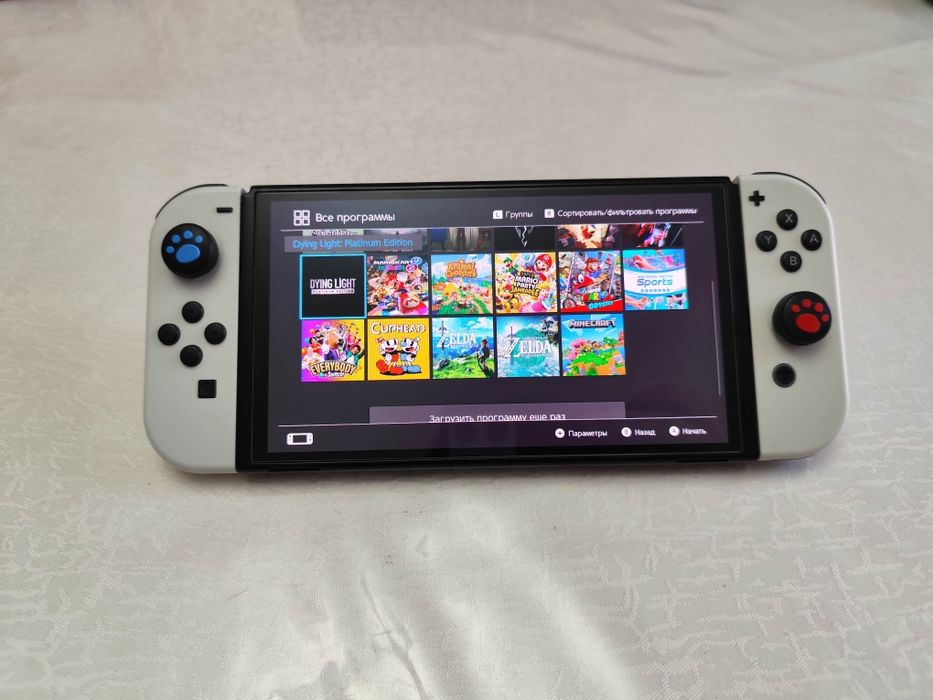 Nintendo Switch OLED + Android 15 + Linux OS / полный комплект