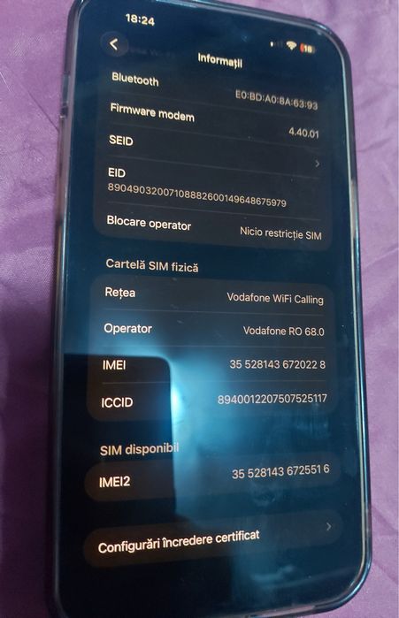 Iphone 14 pro max . 100% baterie