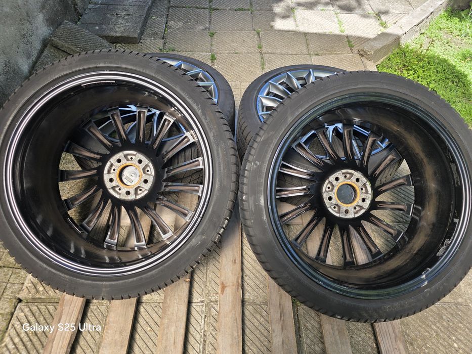 Лети джанти 20ки 5х112 Tomason + зимни гуми 255/35/20 Continental