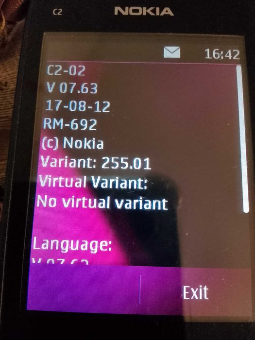 Nokia C2-02  (+кабел за зареждане)