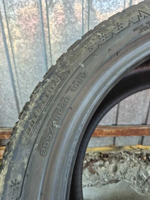 4 Anvelope de IARNA - 255/45/20 - 285/40/20 - DUNLOP Winter 5 MO - Stare F BUNA - DOT 2021 !