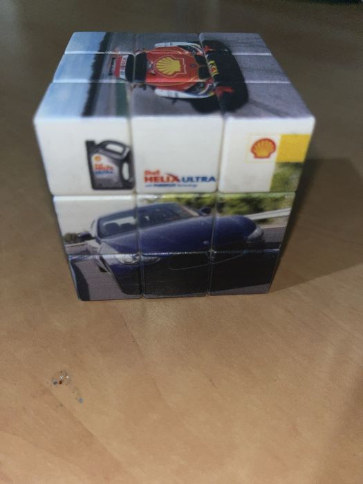 Кубик рубик 3 на 3 с рисунками компании “Shell”