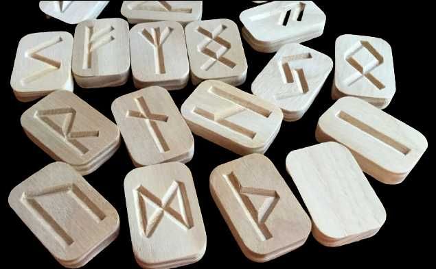 Набор 24 Руны из березы