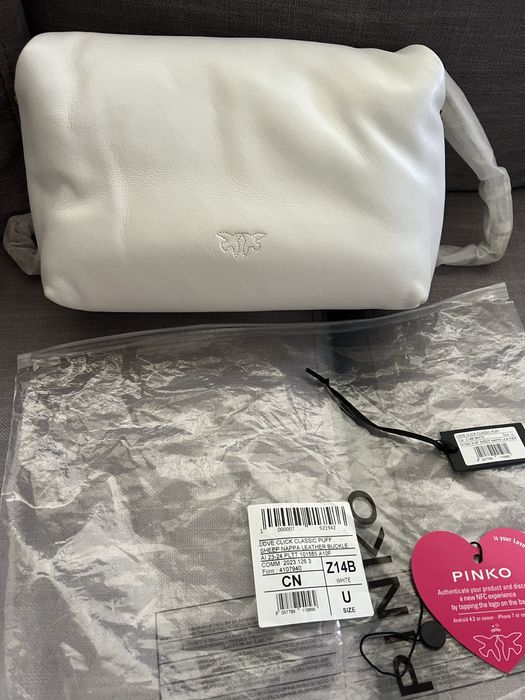 Чанта Pinko от ествесвена кожа