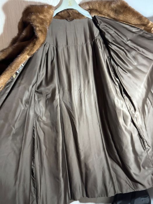 Palton din blană naturală de vizon(nurca)