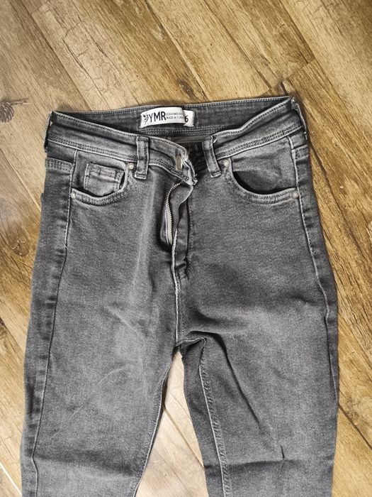 Blugi skinny gri spălăcit mărime 36(s)