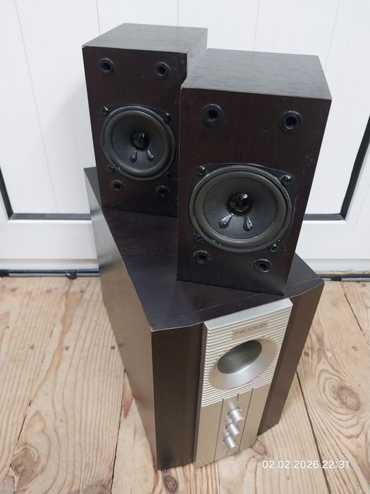 сабвуфер microlab m890 колонки