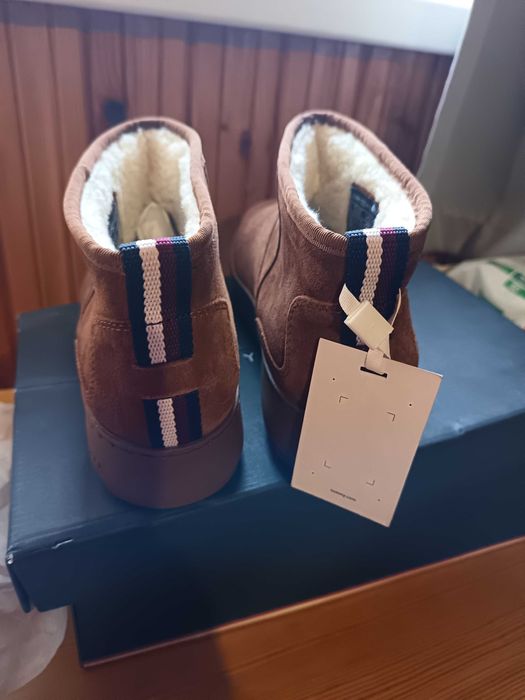 Tommy Hilfiger дамски боти, Нови. Естествен велир