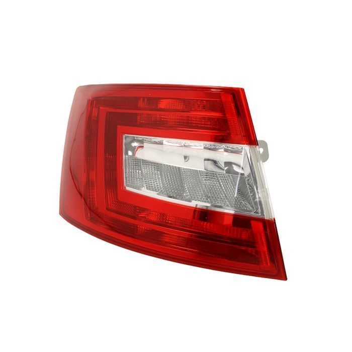 Stop spate lampa Skoda Octavia 3 (5E), 01.2013-05.2017 Model Sedan/Liftback, partea Stanga, fara suport becuri, tip bec H21W+P21W+PY21W+W5W, TYC