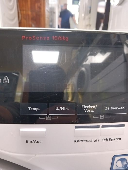 Като нова пералня със сушилня Аег Aeg Series 7000 А+++ 10/6кг Гаранция