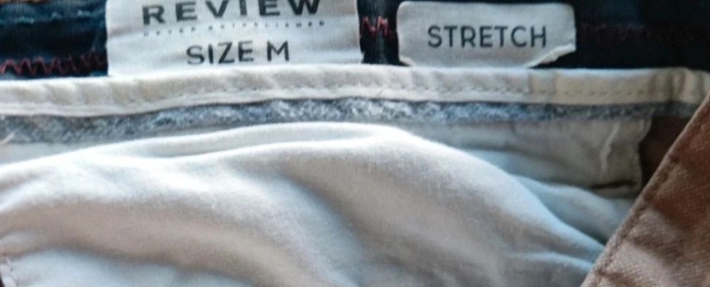 Pantaloni Review Bej M Unisex