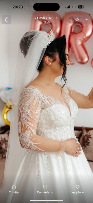 Vând rochie mireasă