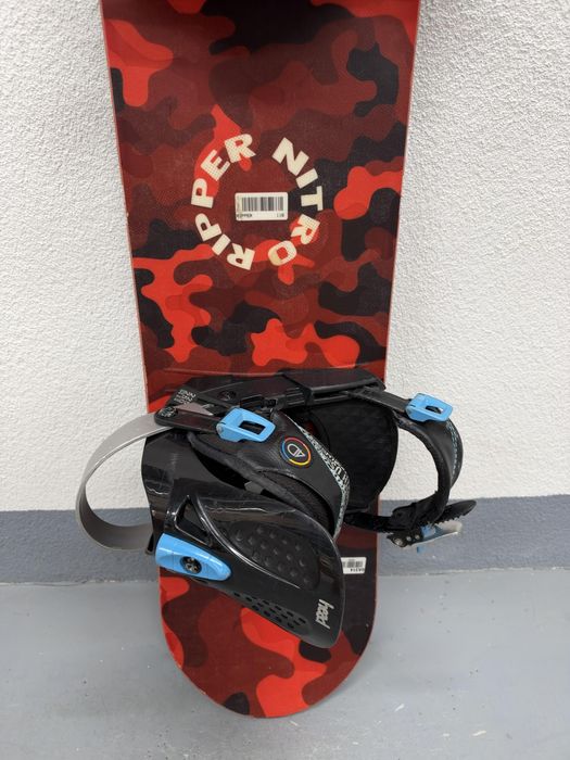 placa snowboard nitro ripper 2021 116 cm