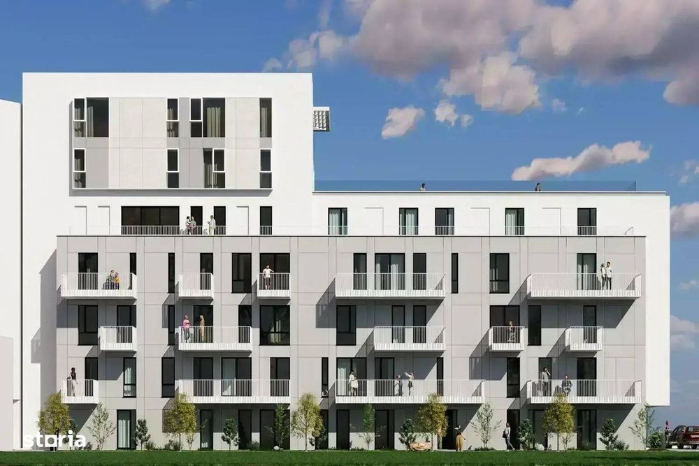 Apartament 2 Camere, 3 Balcoane, Bloc Nou, Finisaje Lux, Comision 0%