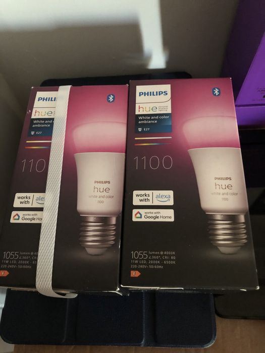 Bec Philips Hue E27 1100 lumeni si 1600 lumeni