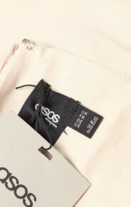 ASOS, Rochie damă, Nouă cu etichetă, Bej, Mărime 38-40/M