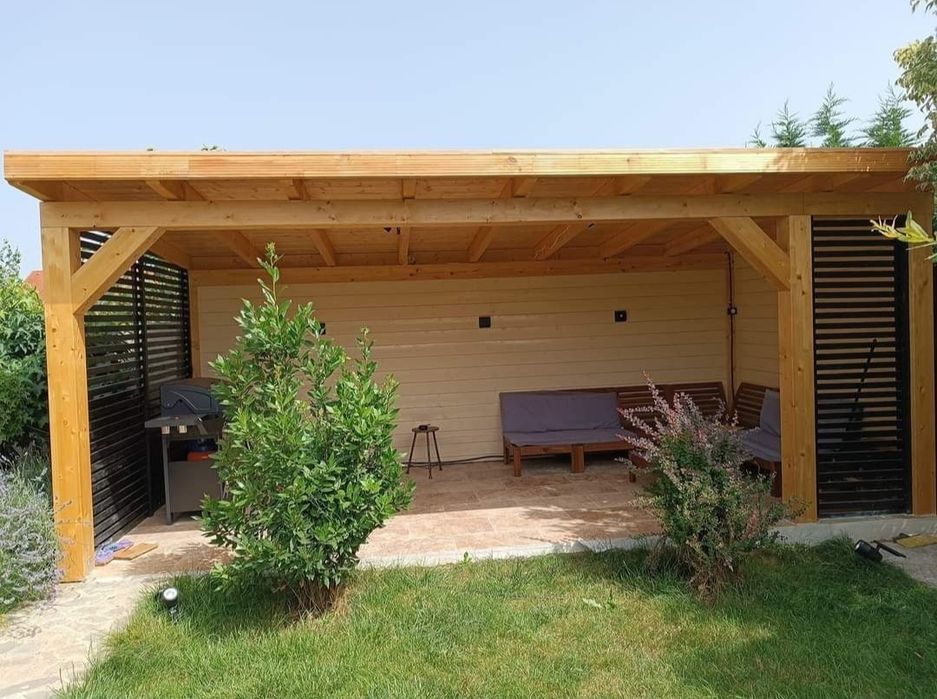 Vând foișoare terase pergole căsuțe de grădină