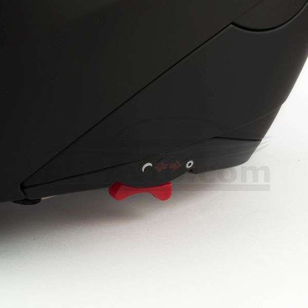 Модуларна каска hd a16 matt-black + вградени тъмни очила