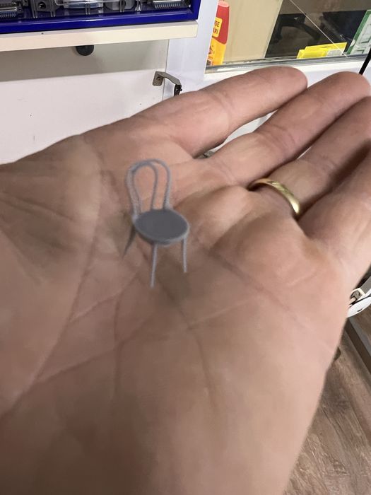 Scaune miniatura tonet  scara 1:43