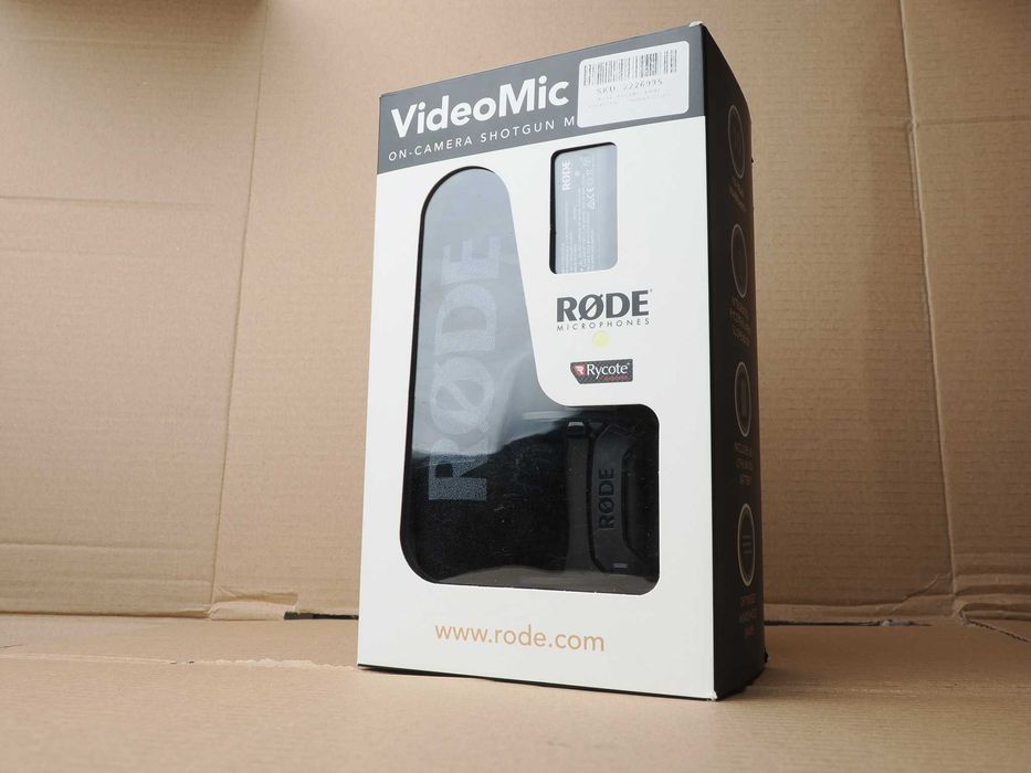 RØDE VideoMic Pro+  microfon shotgun on-camera  stare impecabilă cutie