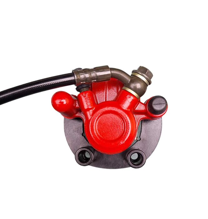Etrier scuter electric cu placute fara caplu si maneta  tipa a rosu
