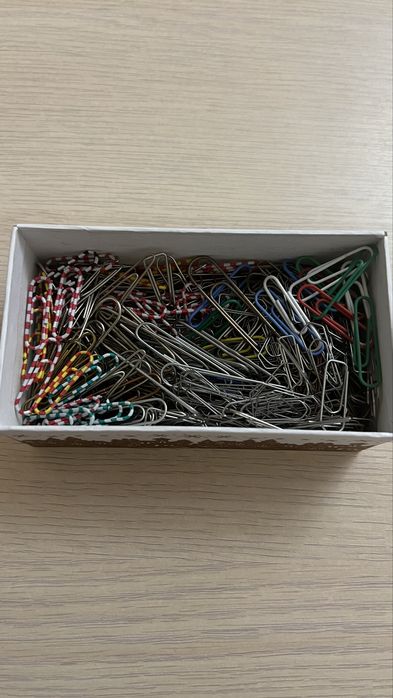 Скрепки канцелярские для бумаги