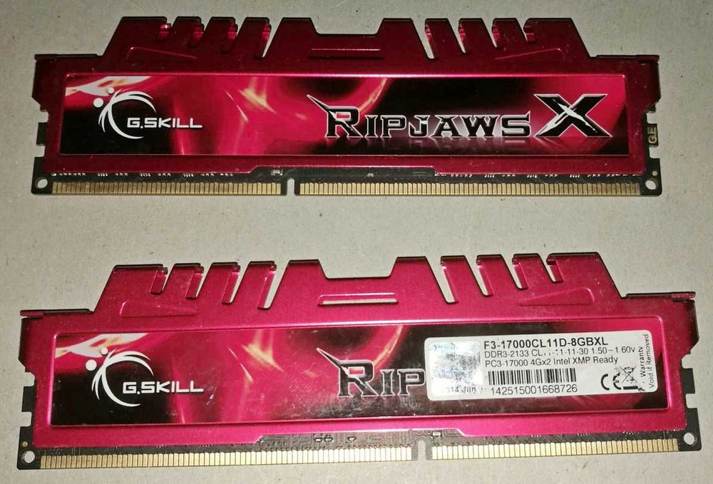 Memorii ddr3 8Gb  (2x4Gb) - desktop nonECC