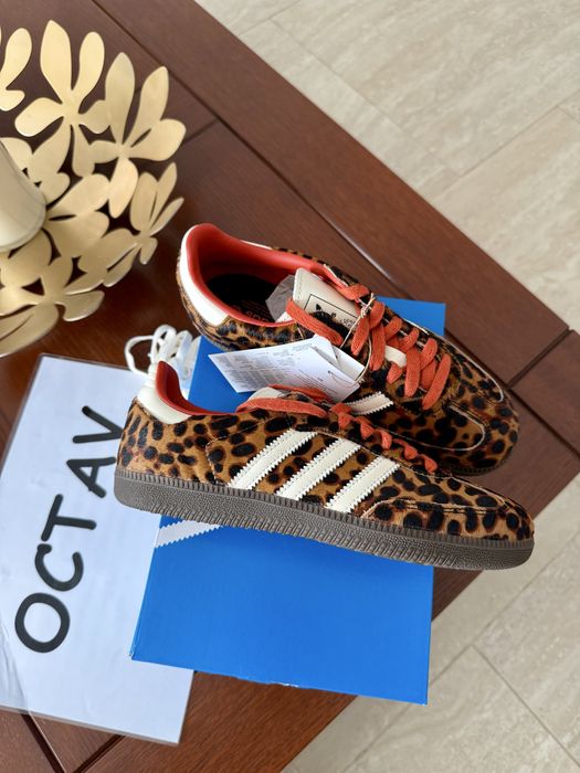Adidas Samba Leopard