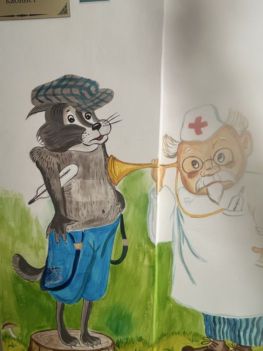 Роспись в интерьере