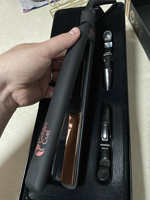 Placa din Titan Golden Curls