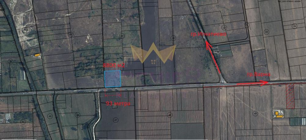 Парцел на ГП4, обл.Варна