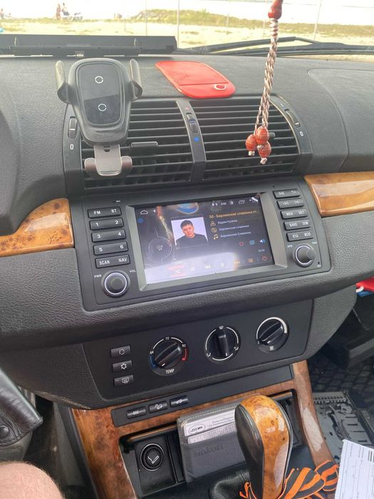 Navigatie GPS Android BMW Seria 5 E39 X5 E53 - QLed CarPlay